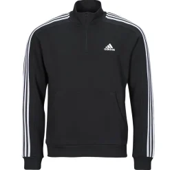 Adidas Sportswear - Essentials Fleece 3-Stripes 1/4-Zip Sweatshirt