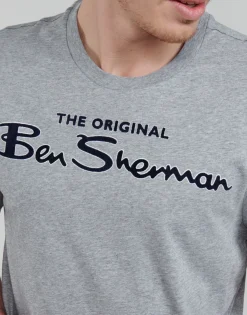 Ben Sherman - SIGNATURE FLOCK TEE
