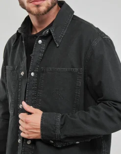 Calvin Klein Jeans - CANVAS RELAXED LINEAR SHIRT