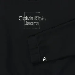 Calvin Klein Jeans - METALLIC BOX LOGO SWEATSHIRT