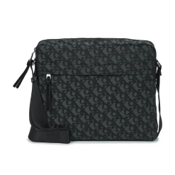 Calvin Klein Jeans - SLOUCHED MONOGRAM ZIP FLIGHT BAG