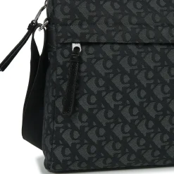 Calvin Klein Jeans - SLOUCHED MONOGRAM ZIP FLIGHT BAG