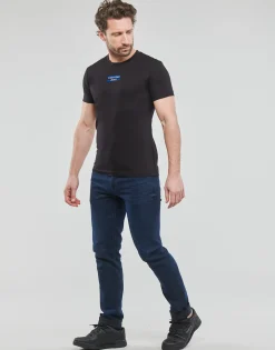 Calvin Klein Jeans - TRANSPARENT STRIPE LOGO TEE