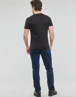 Calvin Klein Jeans - TRANSPARENT STRIPE LOGO TEE