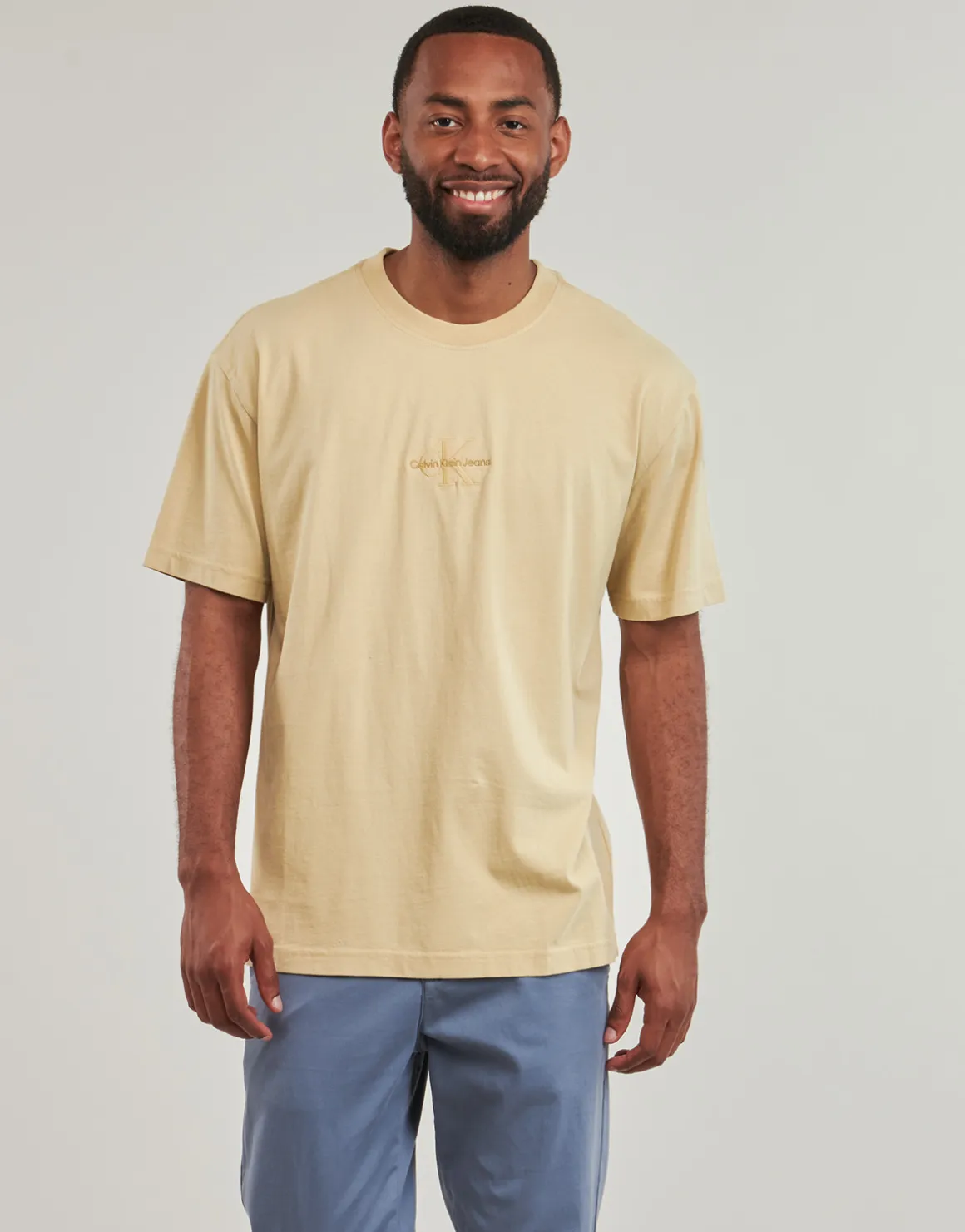Calvin Klein Jeans - WASHED MONOLOGO TEE