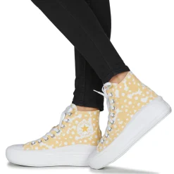 Converse - CHUCK TAYLOR ALL STAR MOVE FLORAL PLATFORM LO-FI CRAFT HI