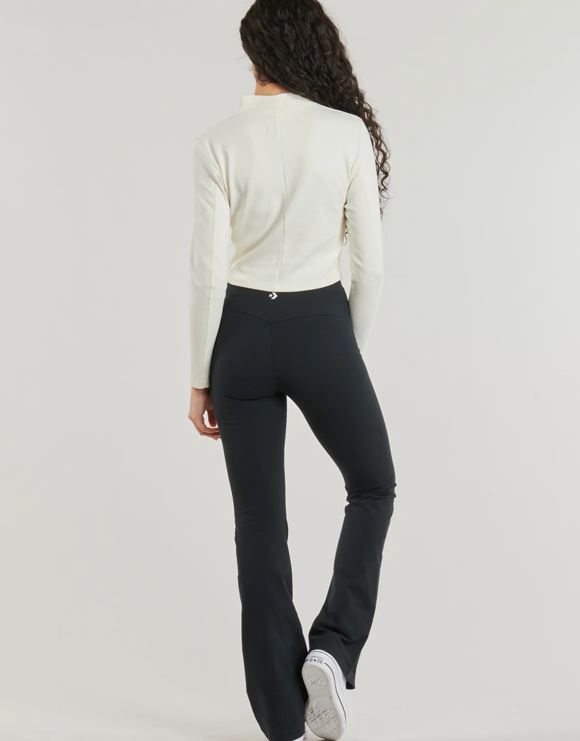 Converse - HALF-ZIP MOCK NECK LONG SLEEVE TOP