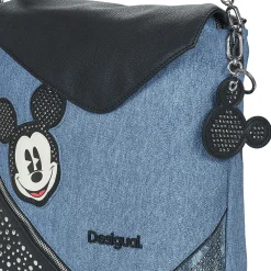 Desigual - BACK MICKEY DENIM EDGE JERSEY MAXI PU