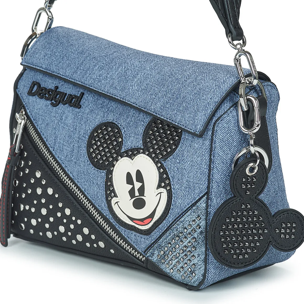 Desigual - BAG MICKEY DENIM EDGE PHUKET MINI NF PU