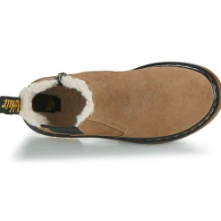 Dr. Martens - Leonore J Dark Khaki Bronx Suede
