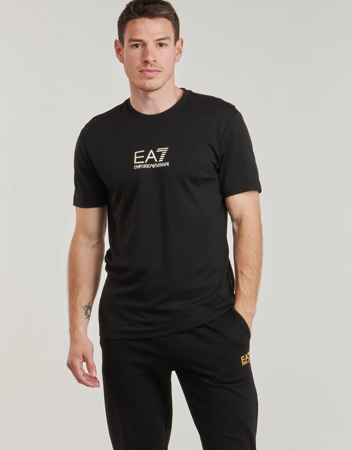 Emporio Armani EA7 - TRAIN GOLD LABEL TEE PUNTO ROMA BIG LOGO 7M000301