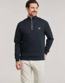 Fred Perry - HALF ZIP SWEATSHIRT