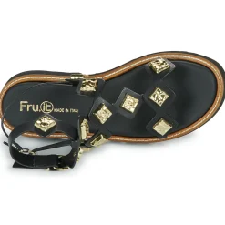 Fru.it - 9169-100-HELGA-NERO-TEXANO-NERO