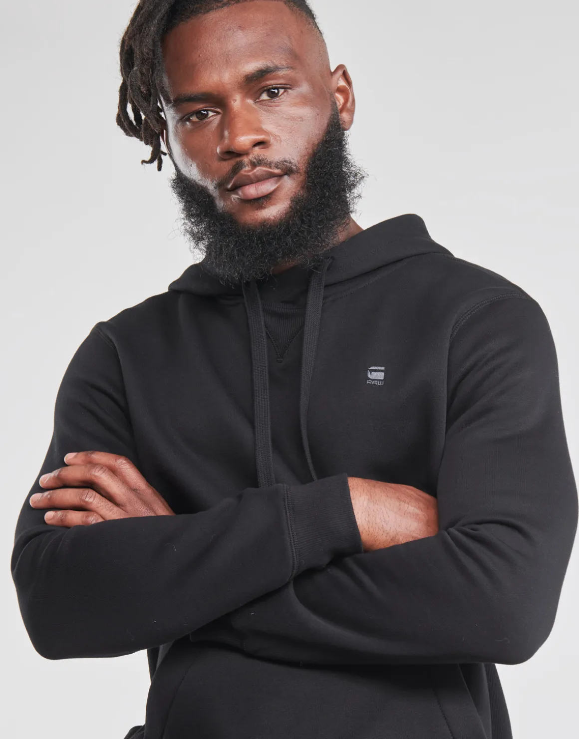 G-Star Raw - PREMIUM BASIC HOODED SWEATE