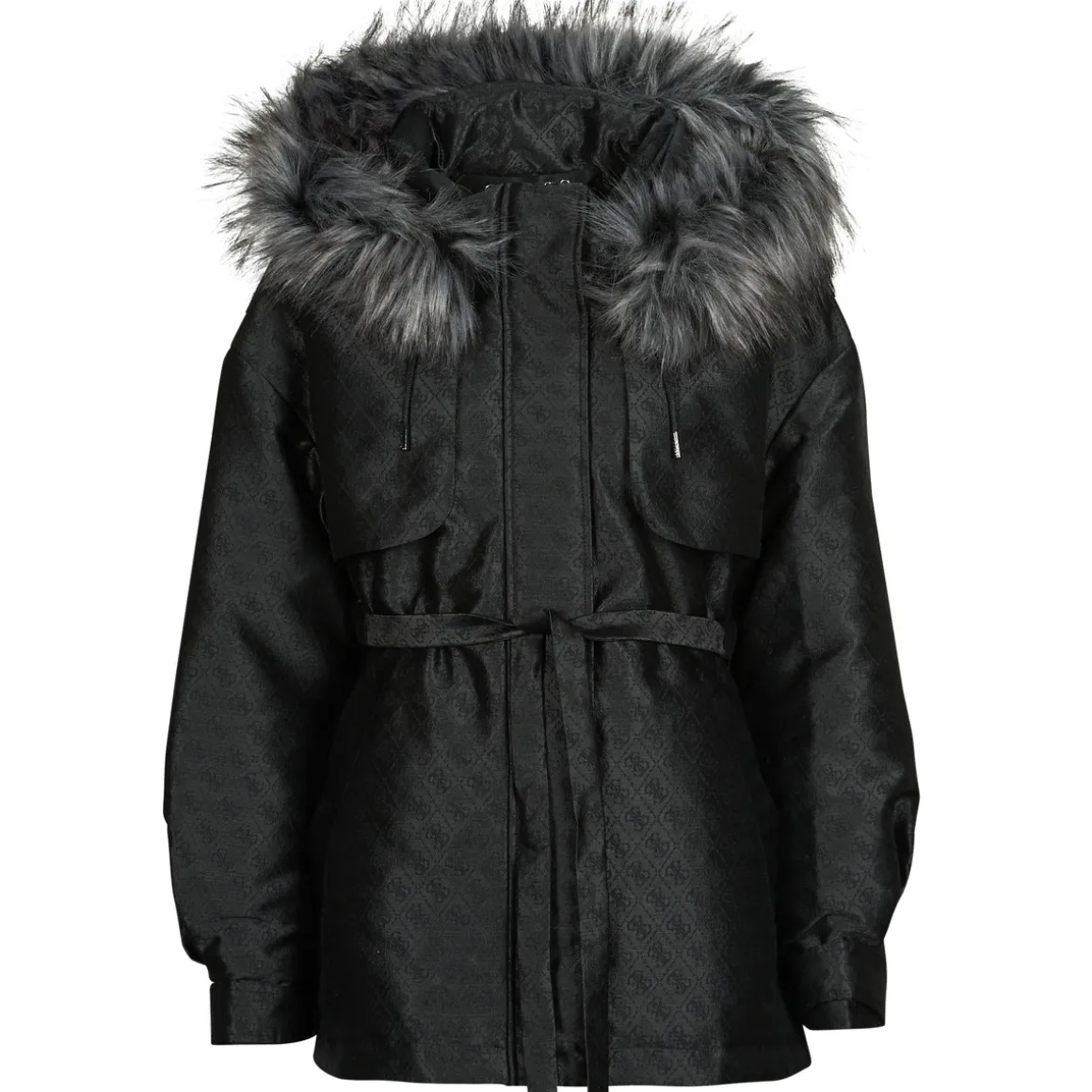 Guess - ELLY LOGO JACQUARD PARKA