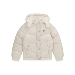 Guess - HOODED LS PADDED PUFFER
