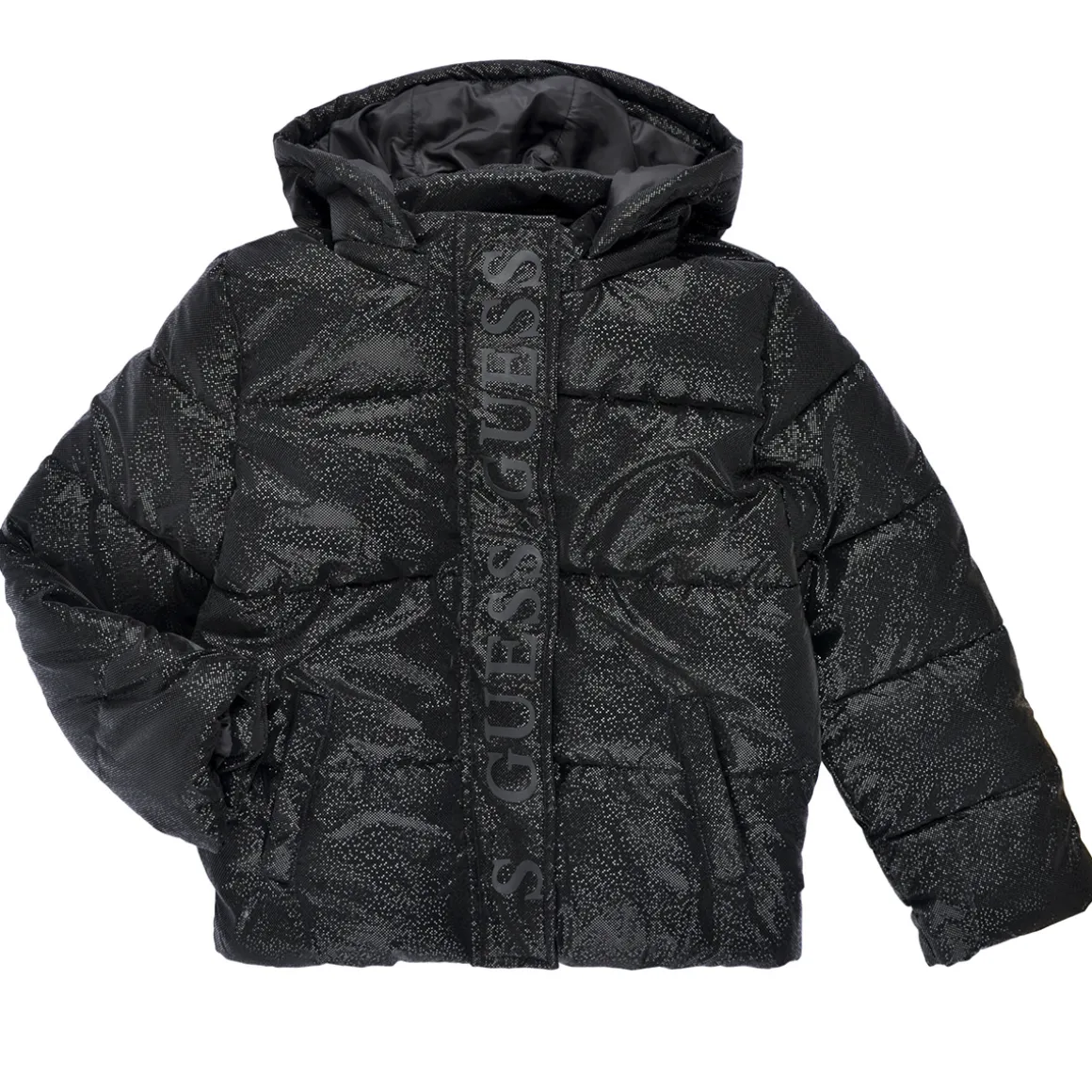 Guess - HOODED LS PUFFER