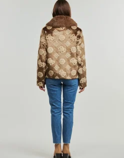 Guess - KARINE FUR LOGO JKT