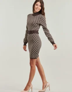Guess - LISE 4G LS BELTED DRESS SWTR