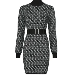 Guess - LISE 4G LS BELTED DRESS SWTR