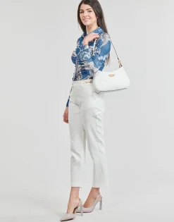 Guess - LS SHIRRED SNAP MILANA TOP