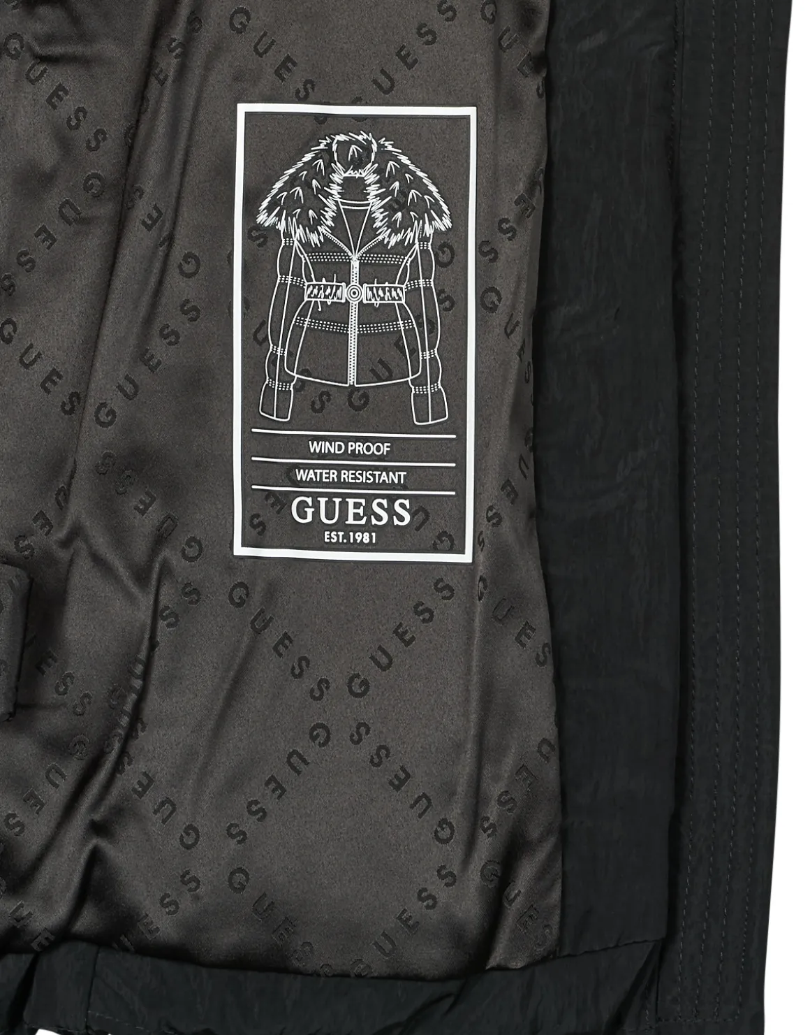 Guess - NEW MARISOL SHORT BELTED JACKE