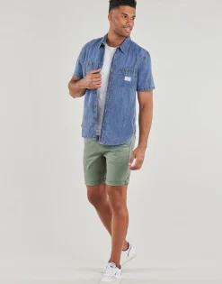 Guess - REGULAR SS DENIM SHIRT