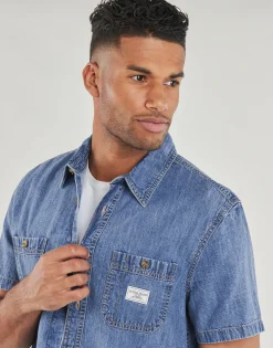 Guess - REGULAR SS DENIM SHIRT