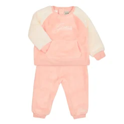 Guess - SET FAUX FUR ACTIVE TOP+PANTS