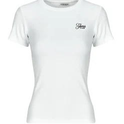 Guess - SS CN SNAP EMBRO SLIM TOP
