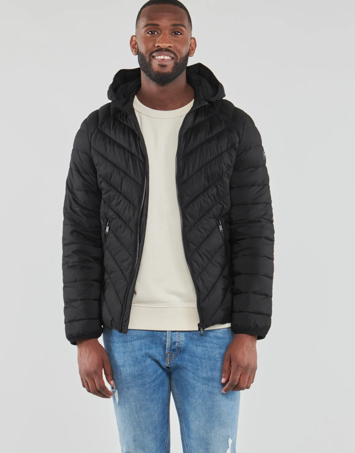 Guess - STRETCH HOODIE JACKET