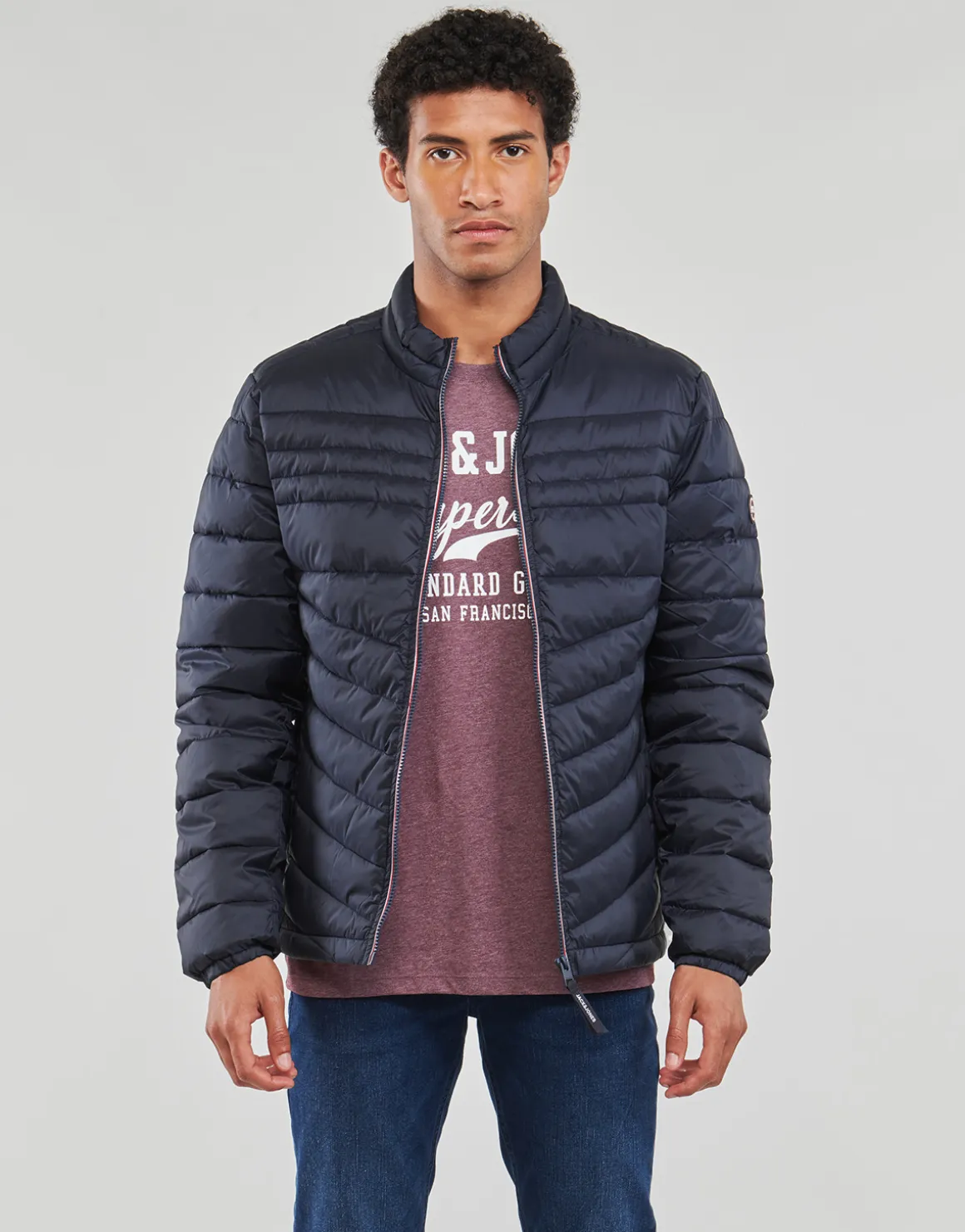 Jack & Jones - JJEFLY PUFFER COLLAR