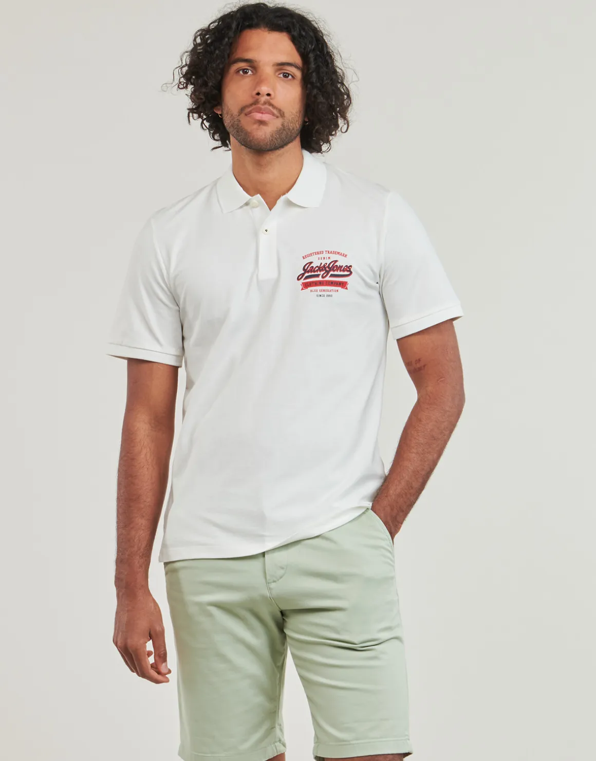Jack & Jones - JJELOGO POLO SS 2 COL SS24 SN