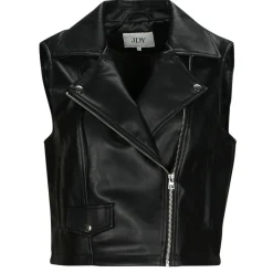 JDY - JDYNEWETTA FAUX LEATHER WAISTC. OTW SIE