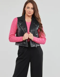 JDY - JDYNEWETTA FAUX LEATHER WAISTC. OTW SIE