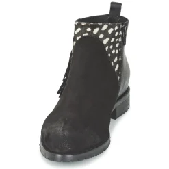 Meline - VELOURS NERO PLUME NERO
