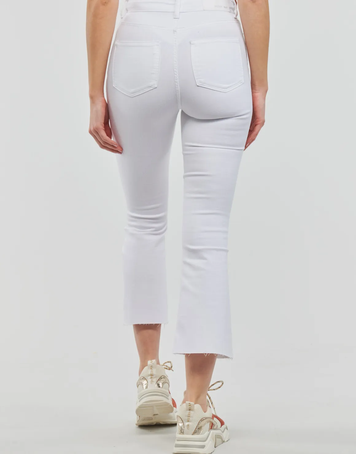 Noisy May - NMSALLIE HW KICK FLARED JEANS VI163BW S*