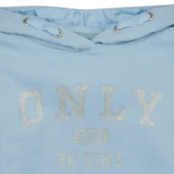 Only - KOGWENDY L/S LOGO HOOD CP SWT