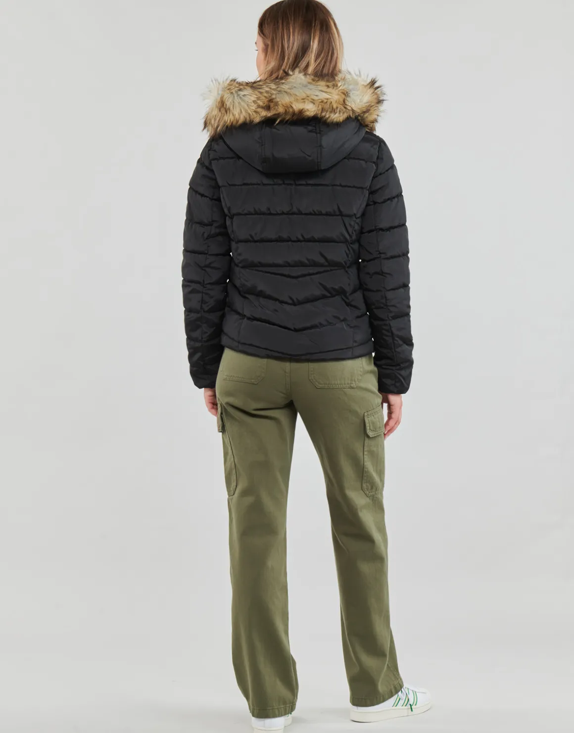 Only - ONLELLAN QUILTED HOOD JACKET CC OTW