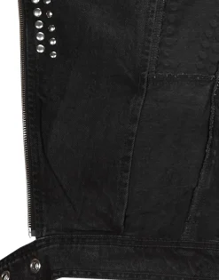 Only - ONLGILLA LS STUD DNM BIKER JACKET CRO