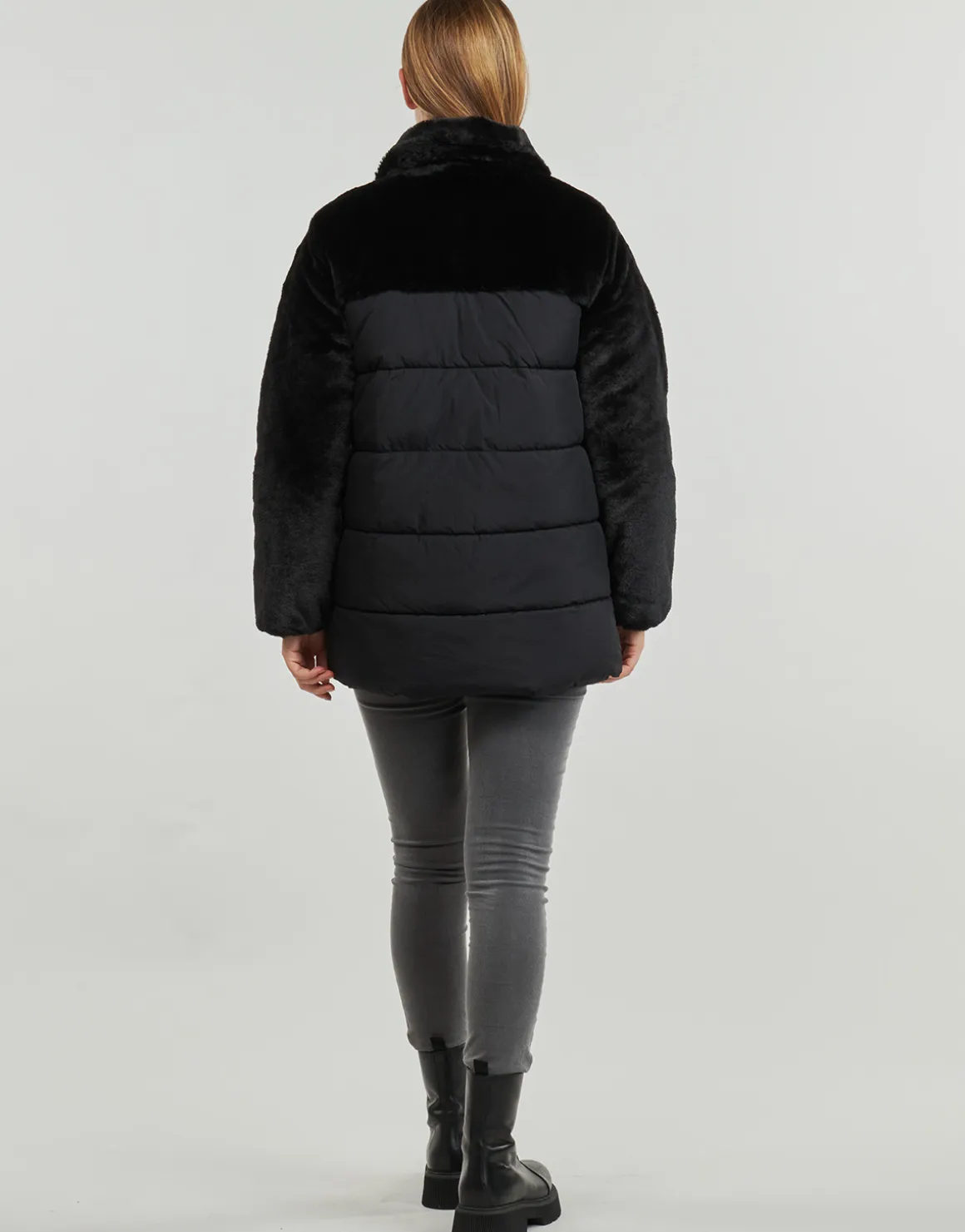 Only - ONLWANJA FUR PUFFER MIX COAT CC OTW