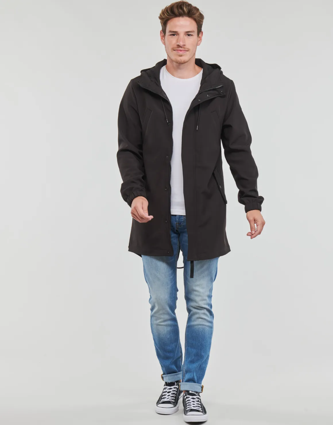 Only & Sons - ONSHALL HOOD SOFTSHELL PARKA