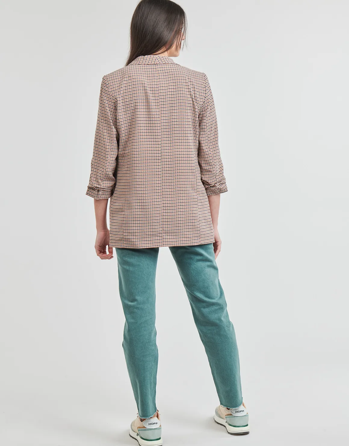 Pieces - PCBOSS 3/4 PRINTED BLAZER