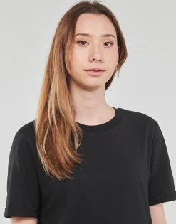 Pieces - PCRIA SS FOLD UP SOLID TEE