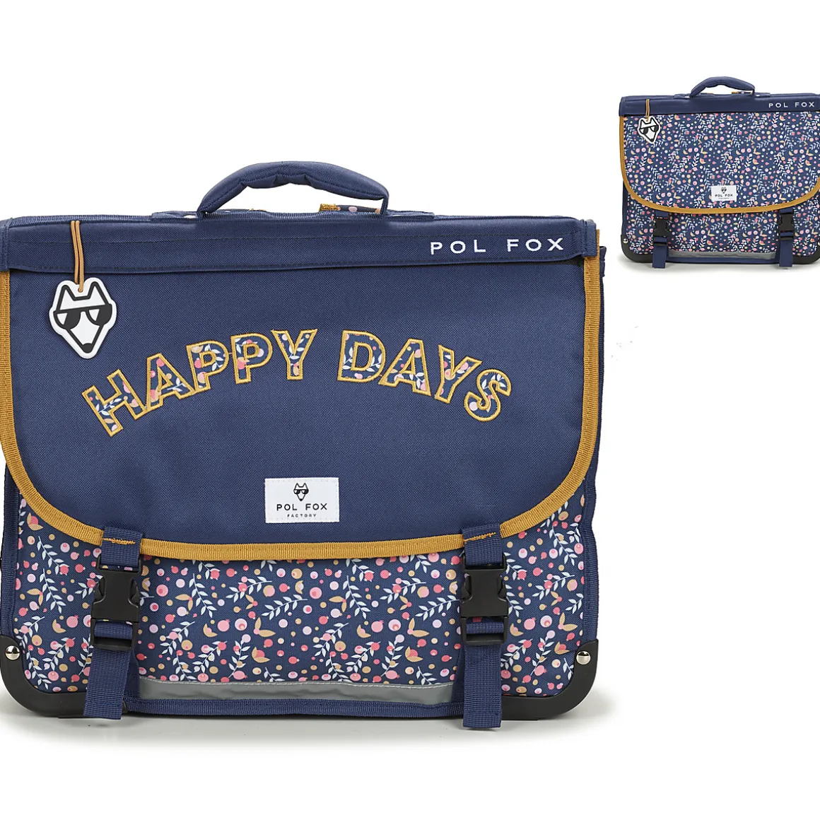 Pol Fox - CARTABLE HAPPY BLUE 41 CM