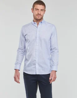 Selected - ETHAN MICRO MOTIF SLIM FIT