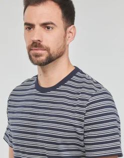 Selected - SLHANDY STRIPE SS O-NECK TEE W