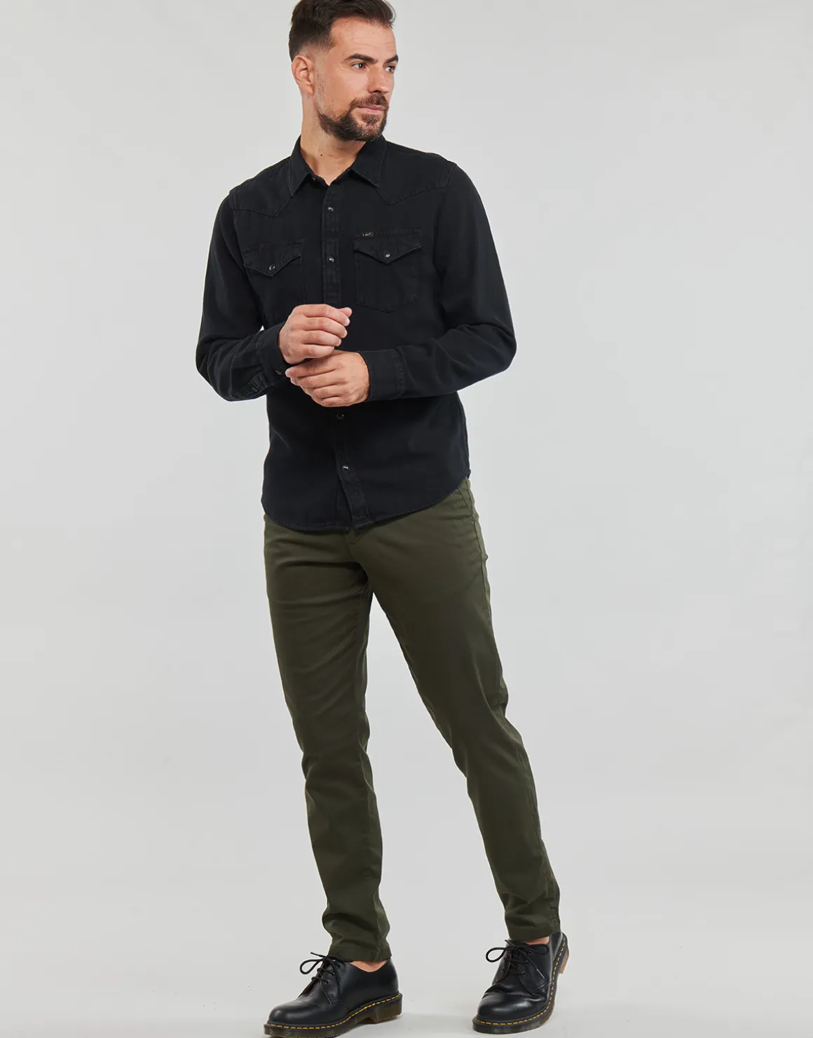 Selected - SLH175-SLIM NEW MILES FLEX PANT NOOS