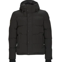 Superdry - EVEREST SHORT HOODED PUFFER