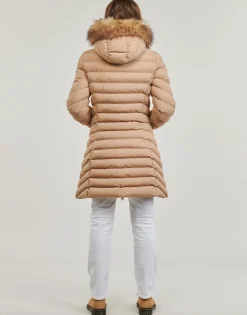 Superdry - FUJI HOODED MID FAUSSE FOURRURE